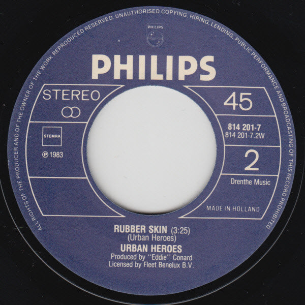 Urban Heroes : Total Rest (7",45 RPM,Single)