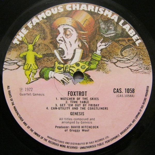 Genesis : Foxtrot (LP,Album)