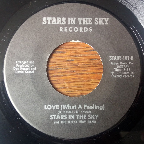 Stars In The Sky And Milky Way Band, The : Baby Hold On (7",45 RPM,Single)