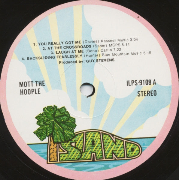 Mott The Hoople : Mott The Hoople (LP,Album,Reissue,Stereo)