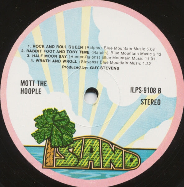 Mott The Hoople : Mott The Hoople (LP,Album,Reissue,Stereo)