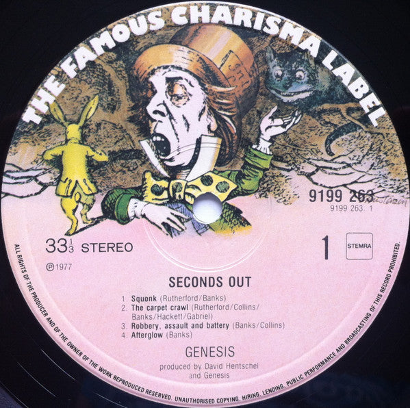 Genesis : Seconds Out (LP,Album)
