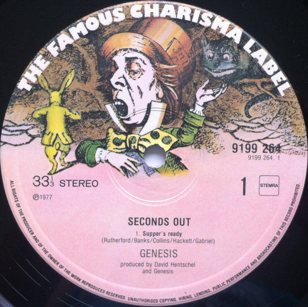 Genesis : Seconds Out (LP,Album)