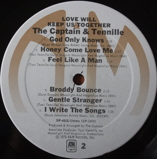 Captain And Tennille : Love Will Keep Us Together (LP,Album)
