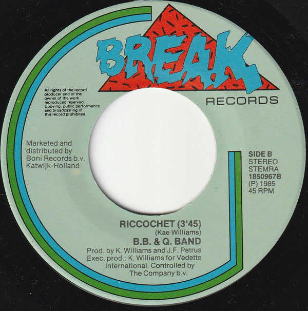 Brooklyn, Bronx & Queens Band, The : Genie (7",45 RPM,Single,Stereo)