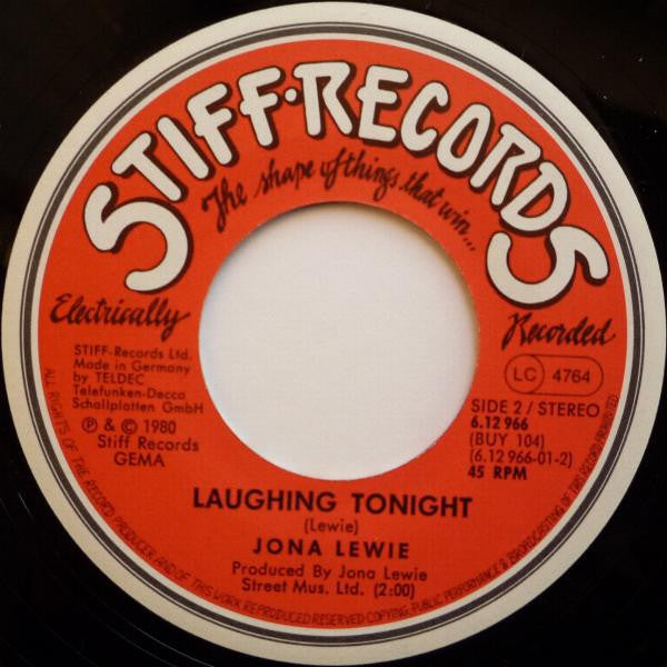 Jona Lewie : Stop The Cavalry (7",Single,45 RPM)