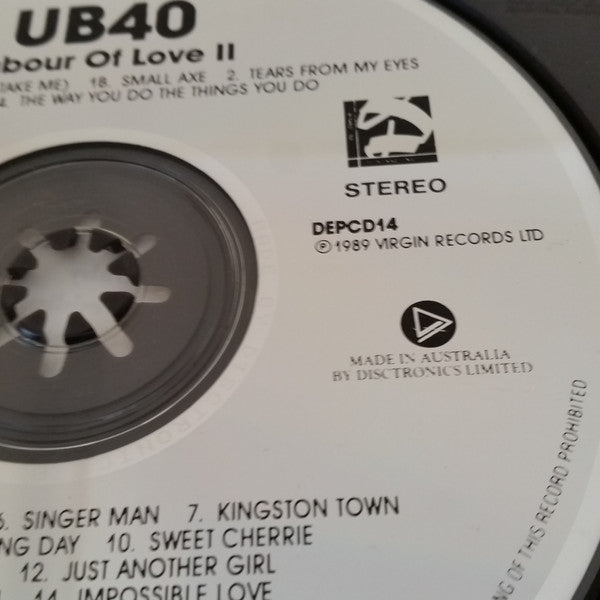 UB40 : Labour Of Love II (Album)