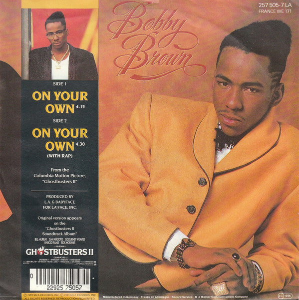 Bobby Brown : On Our Own (7",45 RPM,Stereo)