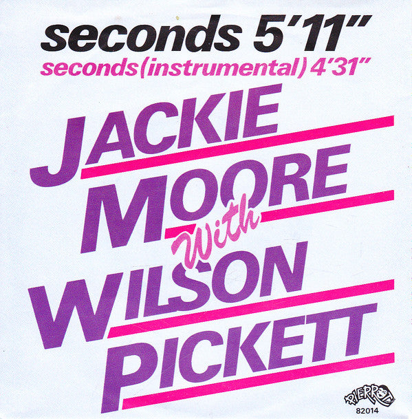 Jackie Moore And Wilson Pickett : Seconds (7",45 RPM,Single)