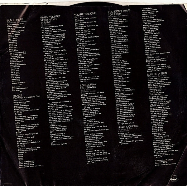 Sun (7) : Sunburn (LP,Album)