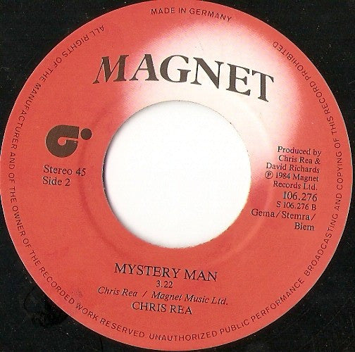 Chris Rea : I Don't Know What It Is But I Love It (7", Single)