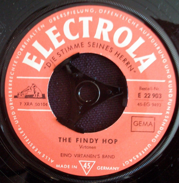Eino Virtanen / Unto Haapa-ahon Orkesteri : The Findy Hop / Elsa (7",45 RPM,Single)