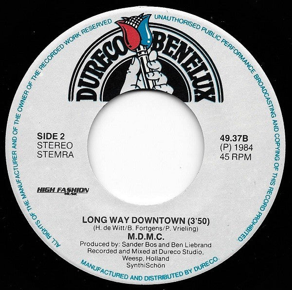 M.D.M.C. : Long Way Up (7",45 RPM,Single)
