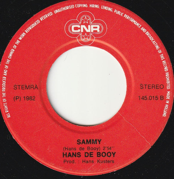 Hans de Booy : Een Vrouw Zoals Jij (7",45 RPM,Single)