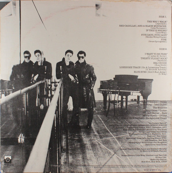 Robert Gordon (2) With Link Wray : Fresh Fish Special (LP,Album)