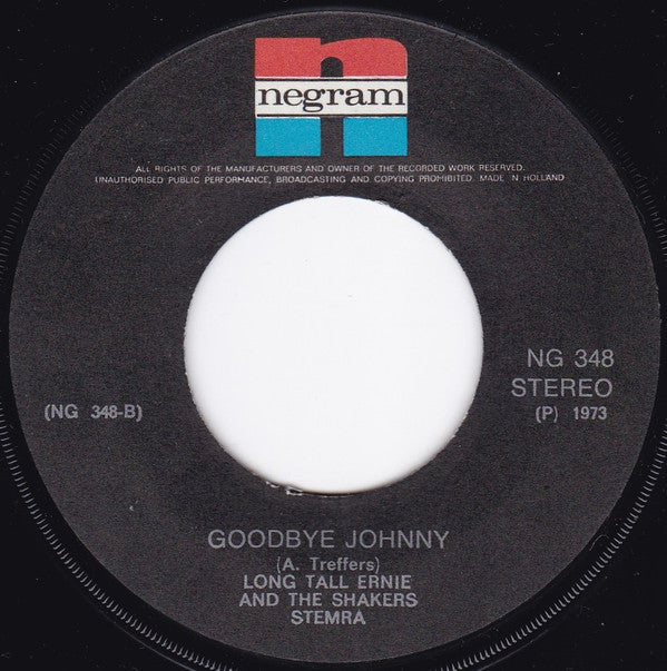 Long Tall Ernie And The Shakers : Turn Your Radio On (7")