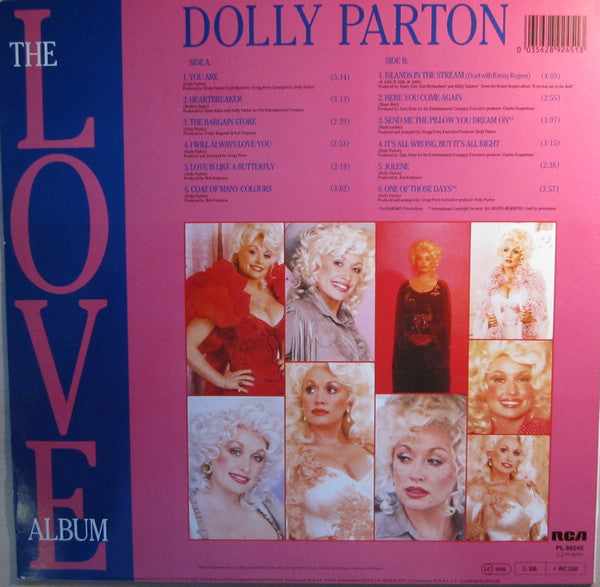 Dolly Parton : The Love Album (LP,Compilation)