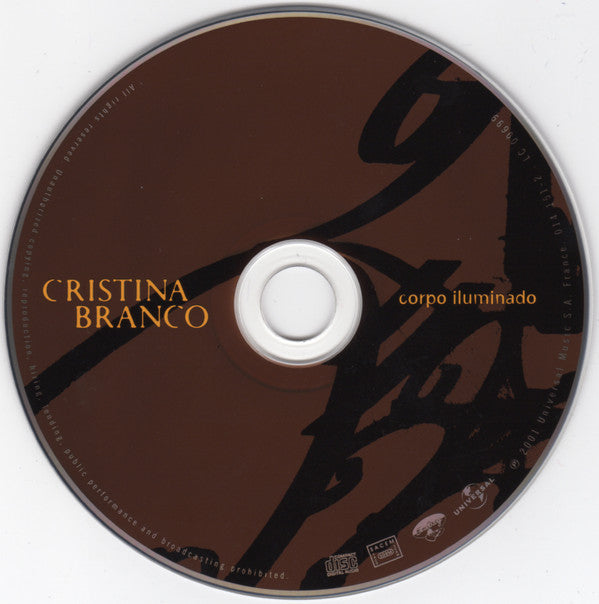 Cristina Branco : Corpo Iluminado (Album)