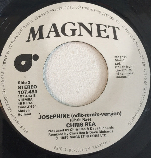 Chris Rea : Josephine (7",45 RPM,Single)