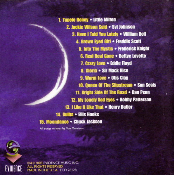 Various : Vanthology - A Tribute To Van Morrison (Album)