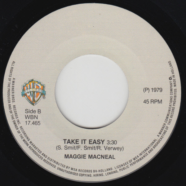 Maggie MacNeal : Night Time (7",Single,45 RPM)