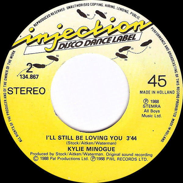 Kylie Minogue : The Loco-Motion (7",45 RPM,Single)