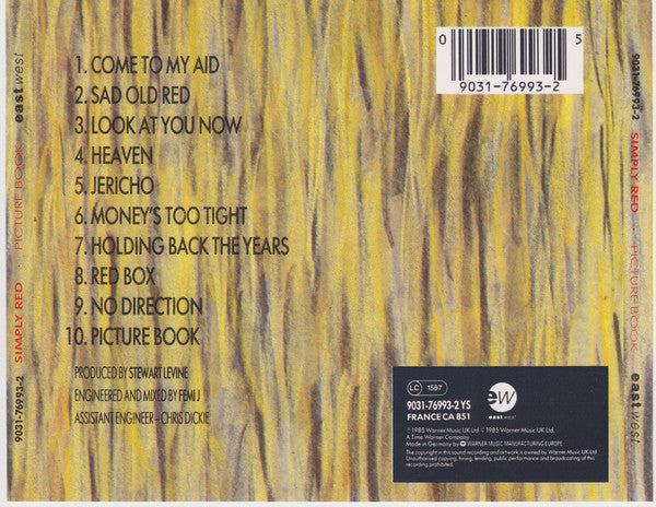 Simply Red : Picture Book (Album,Reissue,Remastered)