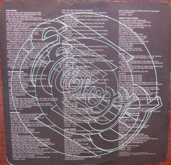 Electric Light Orchestra : A New World Record (LP,Album)