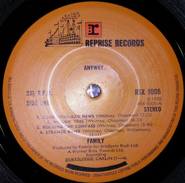 Family (6) : Anyway (LP,Album)