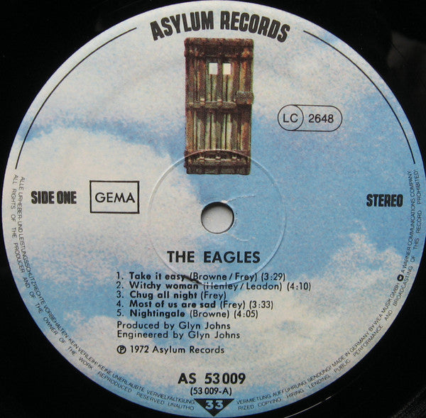 Eagles : Eagles (LP,Album,Reissue)