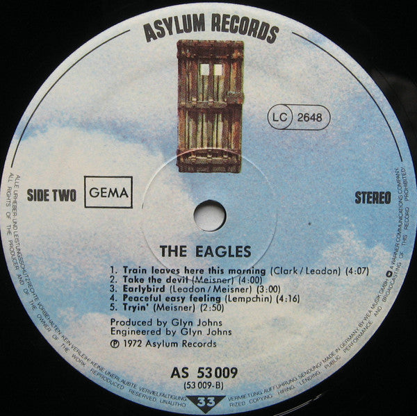Eagles : Eagles (LP,Album,Reissue)