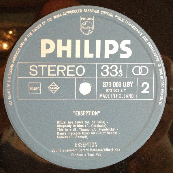 Ekseption : Ekseption (LP,Album,Repress)