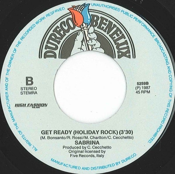 Sabrina : Boys (7",45 RPM,Single,Stereo)