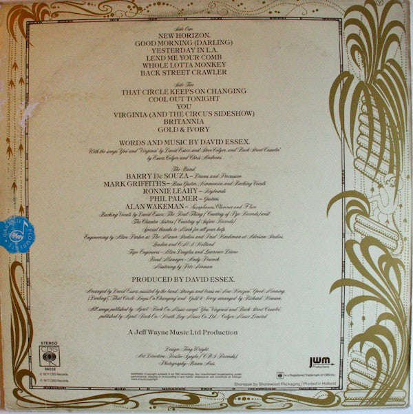 David Essex : Gold & Ivory (LP,Album)