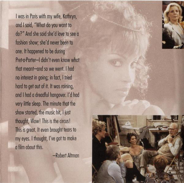 Various : Pret-A-Porter (Music From The Motion Picture) (Compilation)