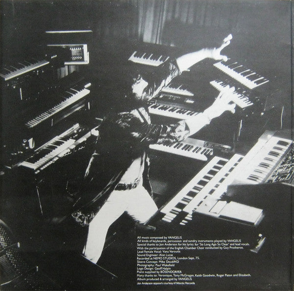 Vangelis : Heaven And Hell (LP, Album, Gat)