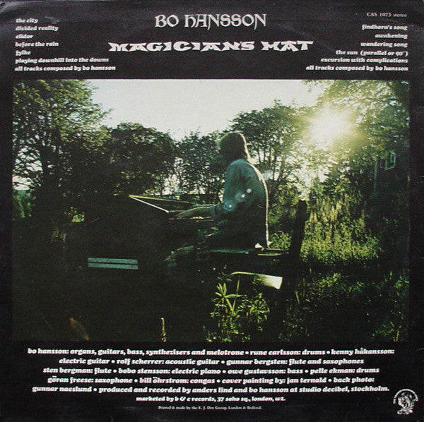 Bo Hansson : Magician's Hat (LP,Album)
