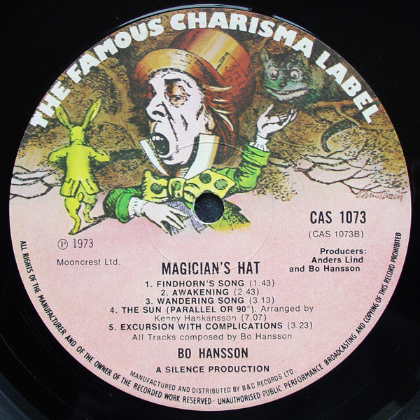 Bo Hansson : Magician's Hat (LP,Album)