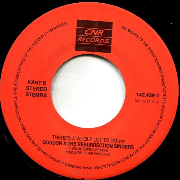 Gordon (3) & Amsterdams Kinderkoor En Volendams Kinderkoor : Er Is Heel Veel Te Doen (7",45 RPM,Single)
