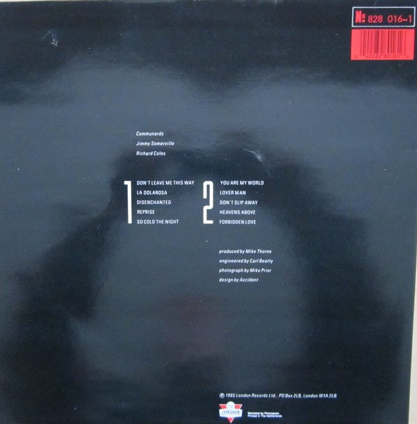 Communards, The : Communards (LP,Album)