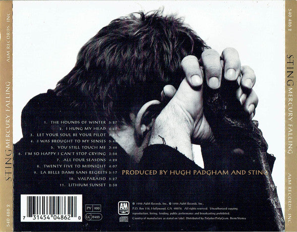 Sting : Mercury Falling (Album)