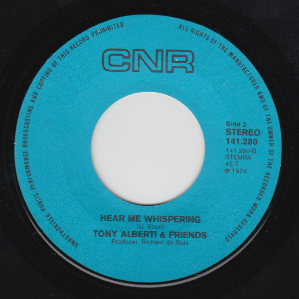 Tony Alberti & Friends : Ma Michelle (7",45 RPM,Single,Stereo)