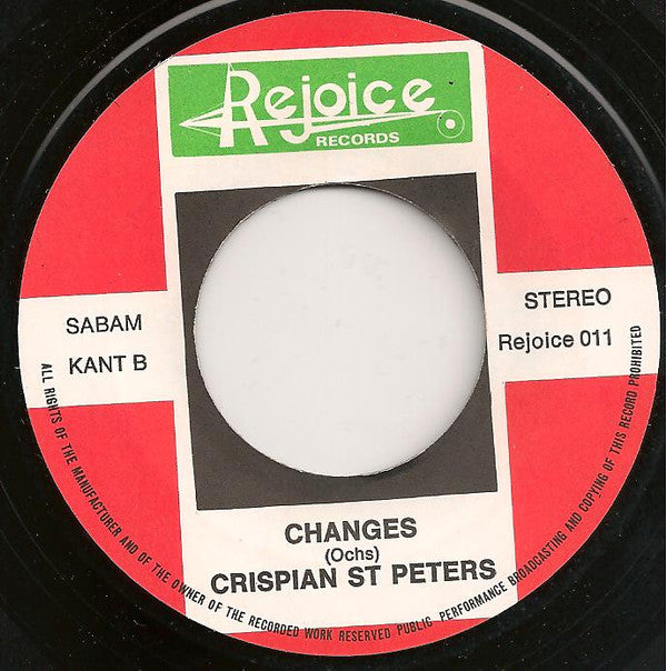 Crispian St. Peters : My Little Brown Eyes / Changes (7",45 RPM,Single,Stereo)