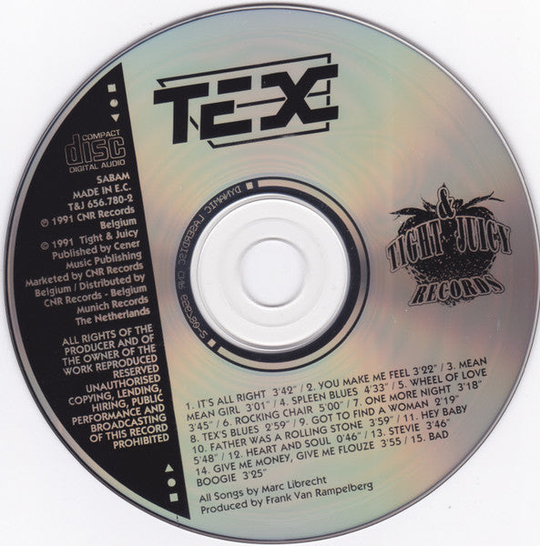 Tex (7) : One More Night (Album)