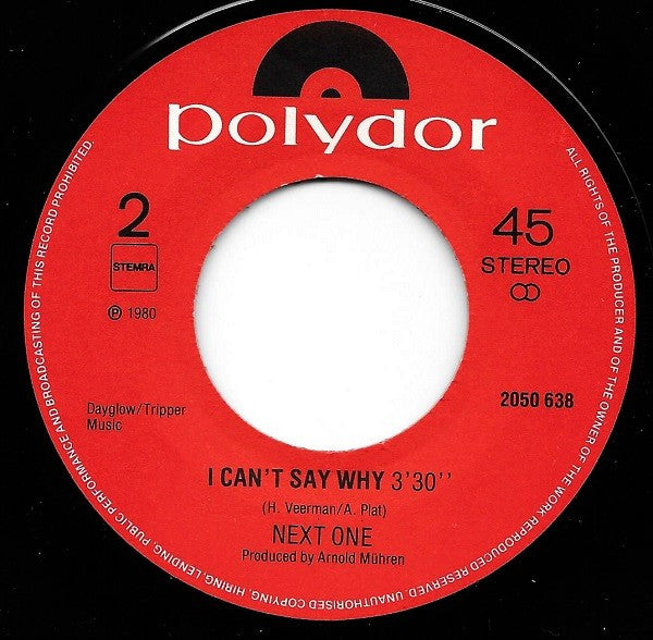 Next One : It Doesn't Matter Anymore (7",45 RPM,Single)