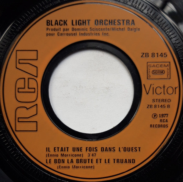 Black Light Orchestra : L'homme A L'harmonica (7",Single,Stereo)