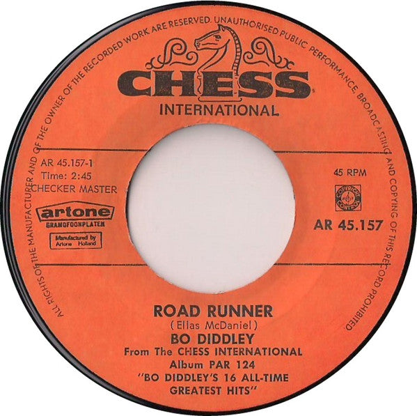 Bo Diddley : Road Runner (7",45 RPM,Single)