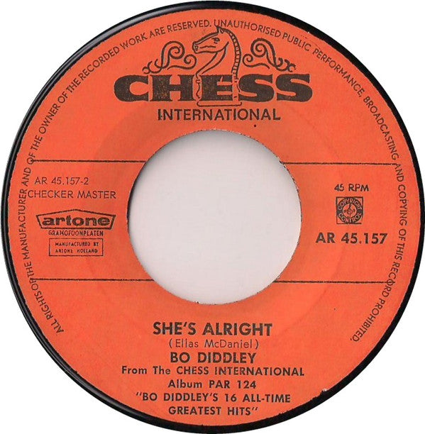 Bo Diddley : Road Runner (7",45 RPM,Single)