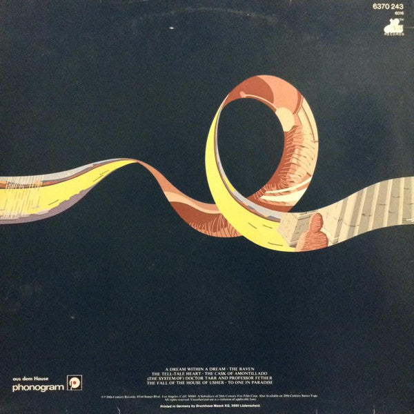 Alan Parsons Project, The : Tales Of Mystery And Imagination (LP,Album,Repress)