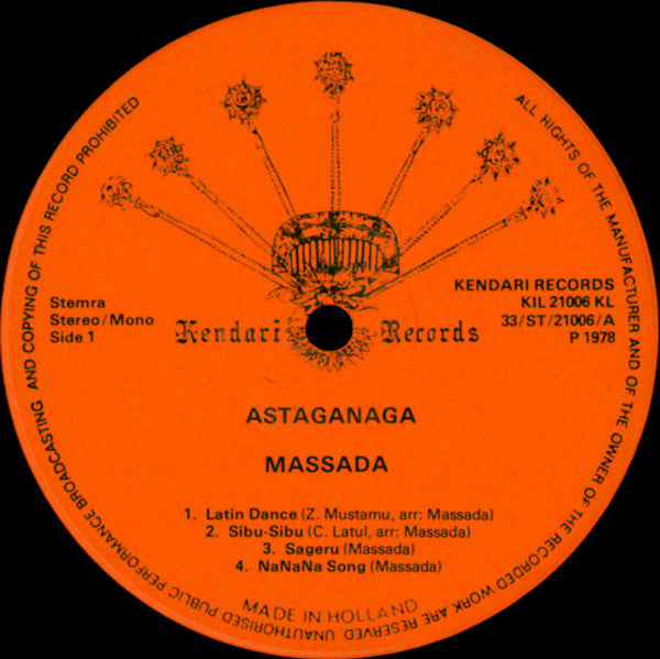 Massada (2) : Astaganaga (LP,Album)